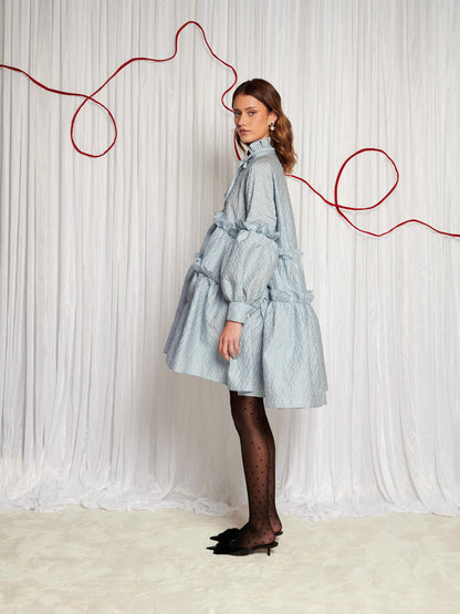Starling Jacquard Midi Dress