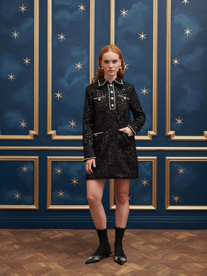 Tale Tweed Mini Dress