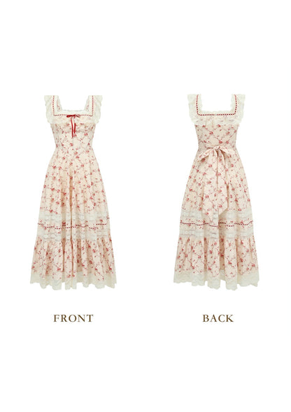 Red Garnet Corset Dress