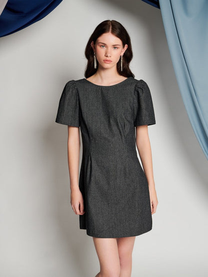Ruby Ruffle Mini Dress