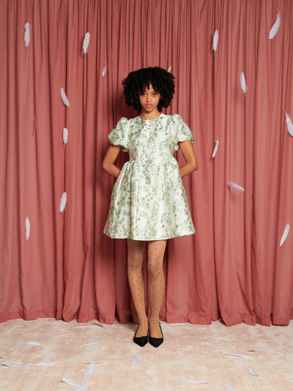 Eider Jacquard Mini Dress