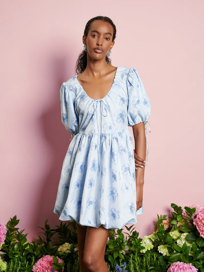Lily Floral Mini Dress