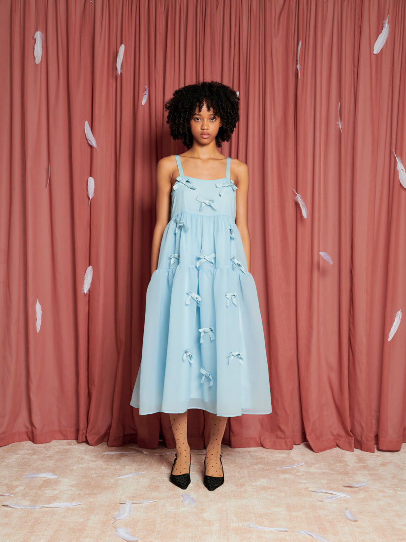 Birdie Bow Midi Dress