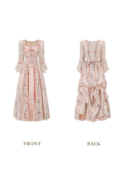 Lady Flora French Court Corset Dress