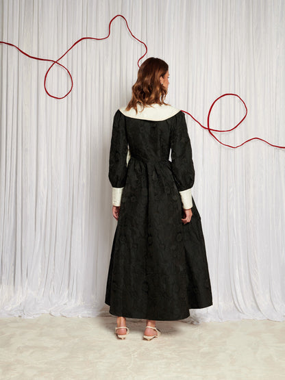 Daya Jacquard Maxi Dress