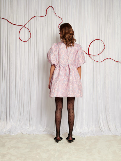 Brambling Jacquard Mini Dress