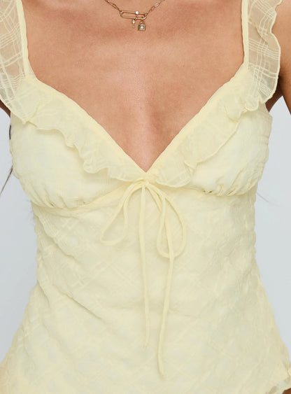 Mesmerize Me Top Lemon