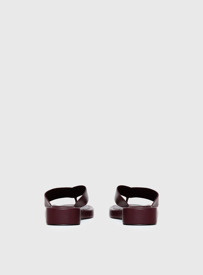 Tampa Sandals Burgundy