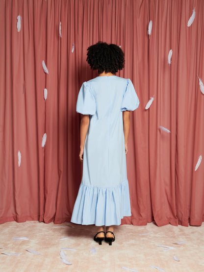 Flutter Bow Midi Dress