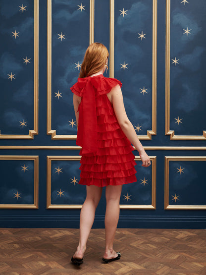 Elody Ruffle Mini Dress