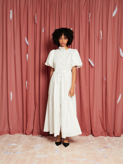 Embrace Ruffle Maxi Dress