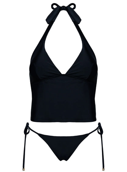 Kenai Tie Side Bikini Bottoms Black