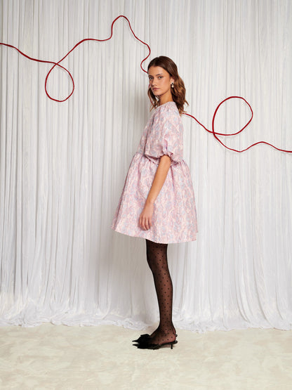 Brambling Jacquard Mini Dress