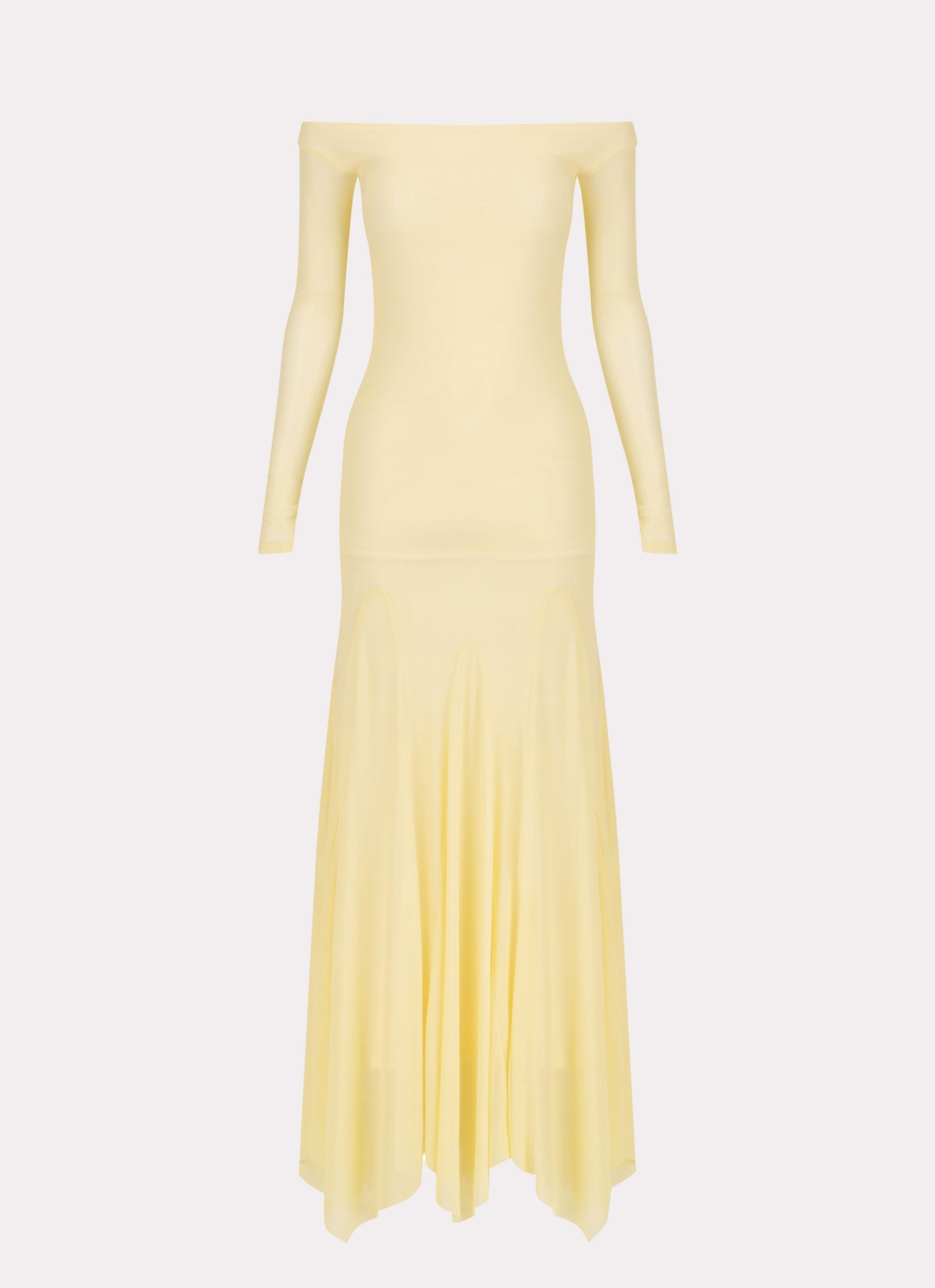 Maribel Maxi Dress - Yellow