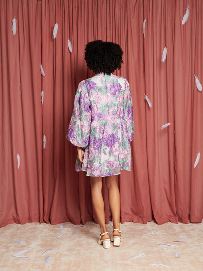 Revna Jacquard Mini Dress