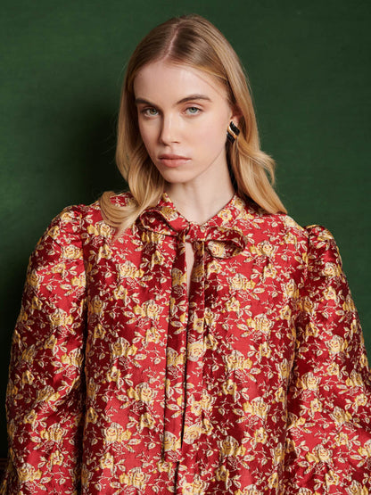 Odyssey Jacquard Mini Dress