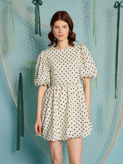 Hali Polka Dot Mini Dress