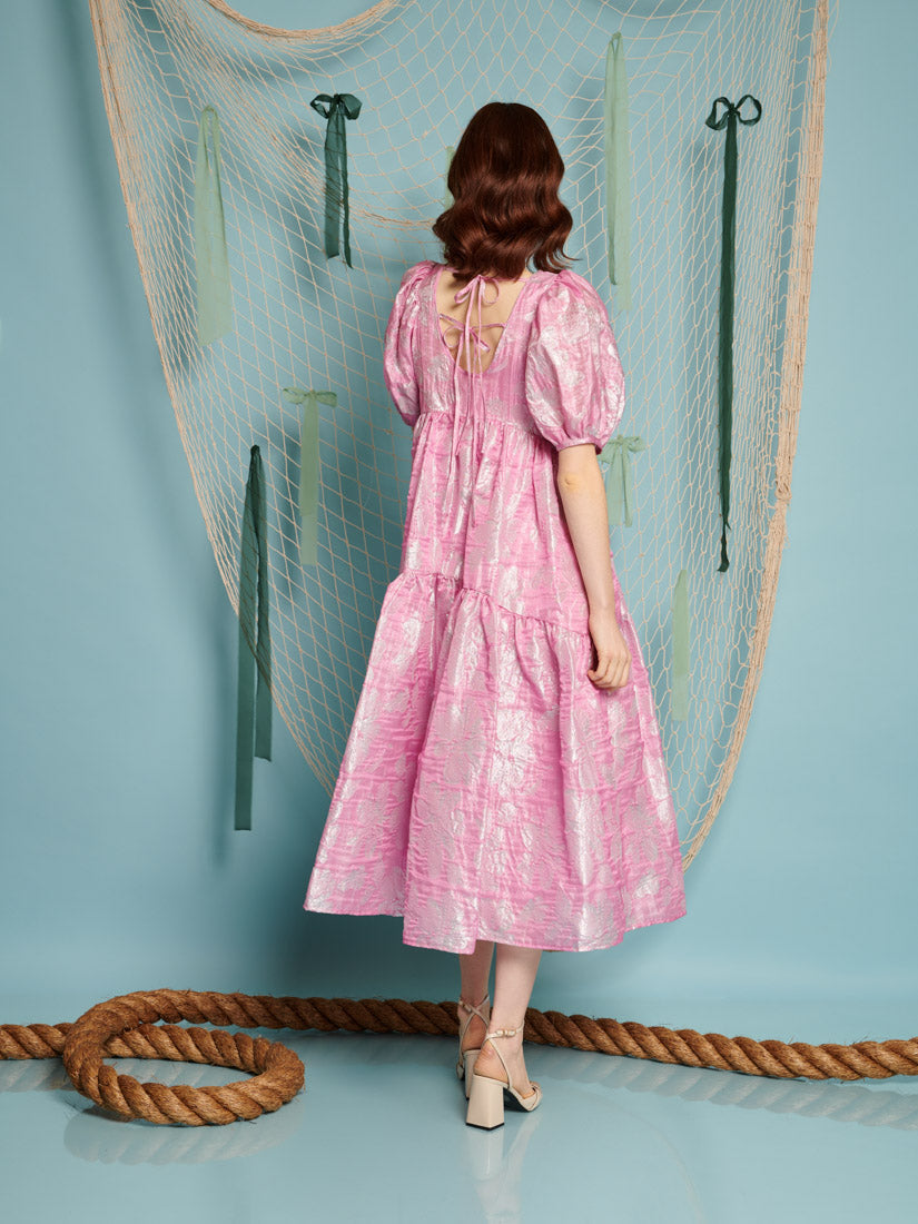 Ives Floral Midi Dress