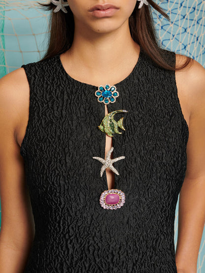 Fine Catch Mini Dress