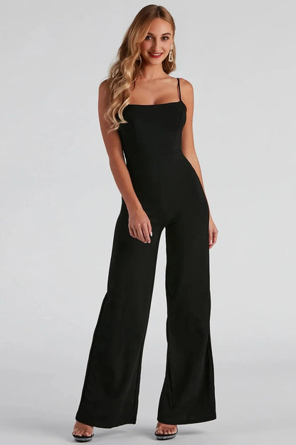 Sleek And Stylish Crepe Jumpsuit