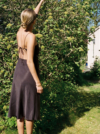 Dream Dress Midi Dark Mocha