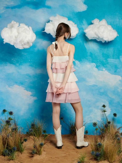 Honey Ruffle Mini Dress