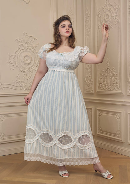 Curve & Plus "Matin de fenêtre fleurie" Dress