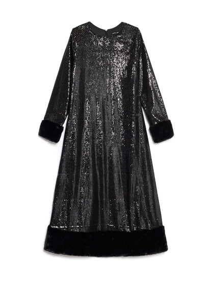 Palais Sequin Midi Dress