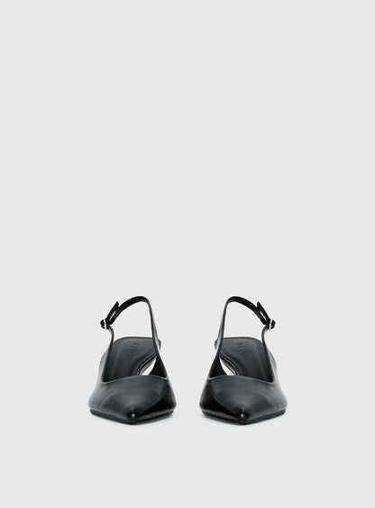 Billini Anaya Pointed Toe Heels Black / Gold