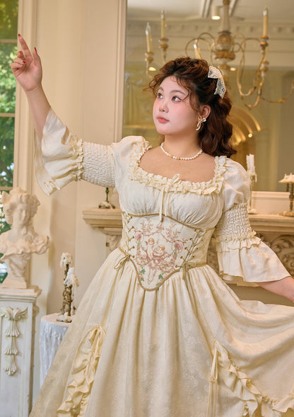 Curve & Plus Angel's Cradle Corset Dress