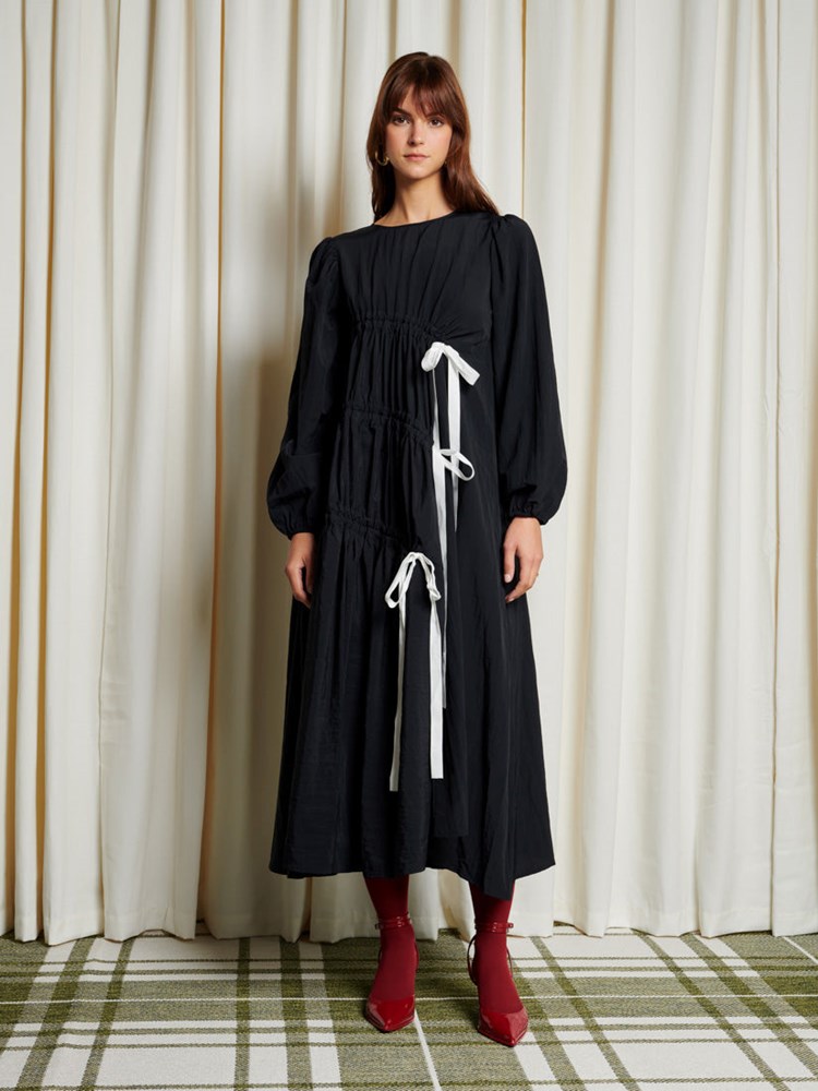 Darling Drawstring Mini Dress