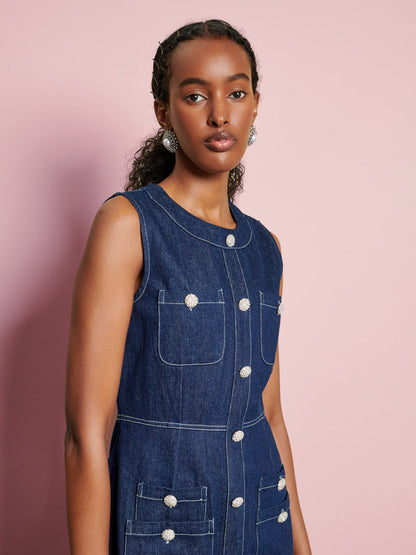 Rosie Denim Mini Dress