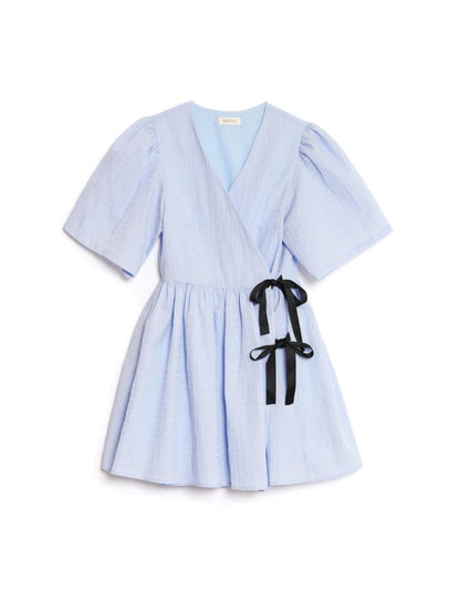 Charm Jacquard Mini Dress